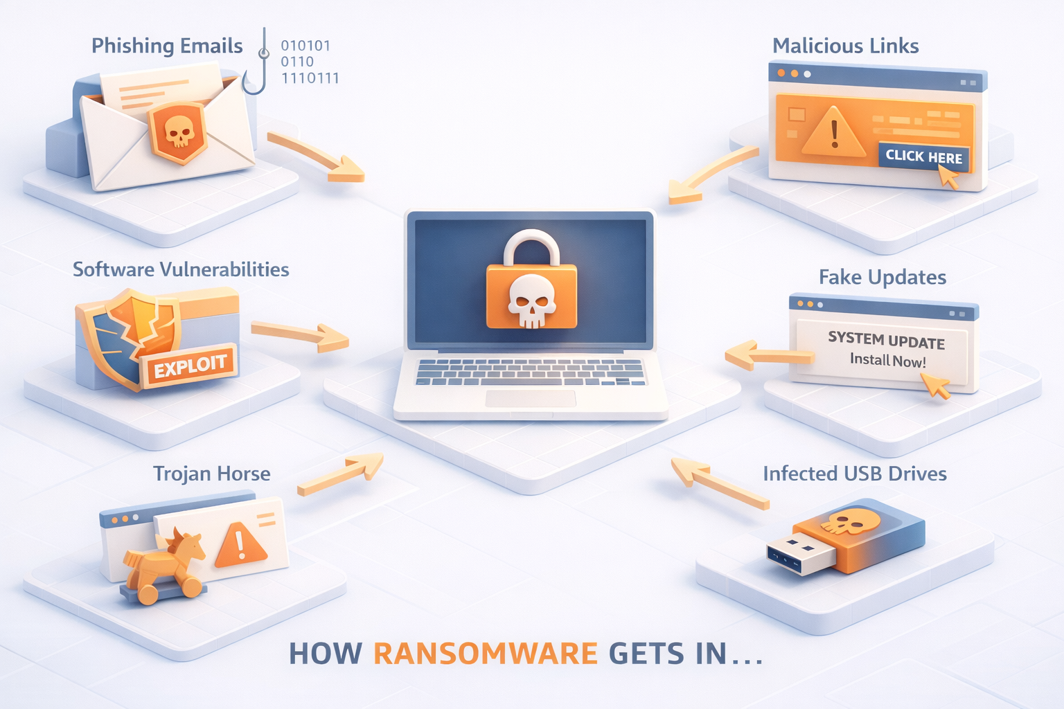 Ransomeware- how it gets in